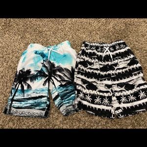 2 Boys 7/8 swim trunks